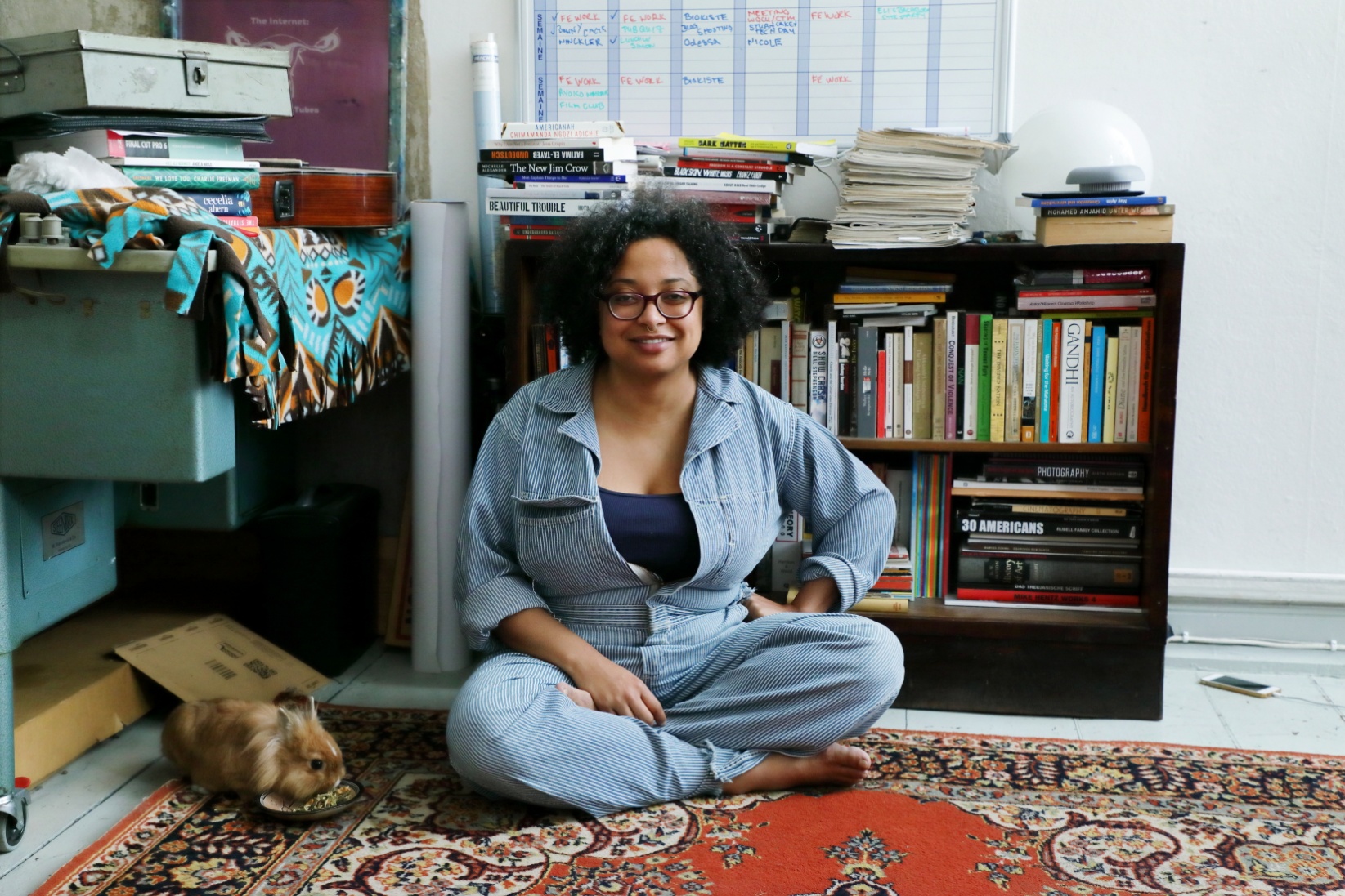 Zwischen zwei Hasen und Bill Clinton: Zu Besuch bei Diana Arce